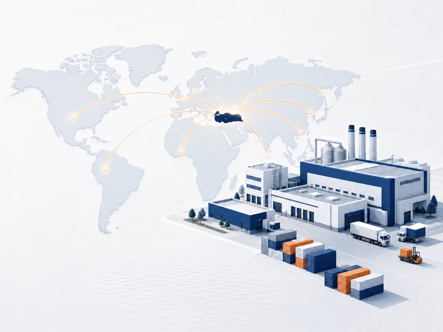 Sourcing from Türkiye: factories, containers and global trade routes to Europe and the world